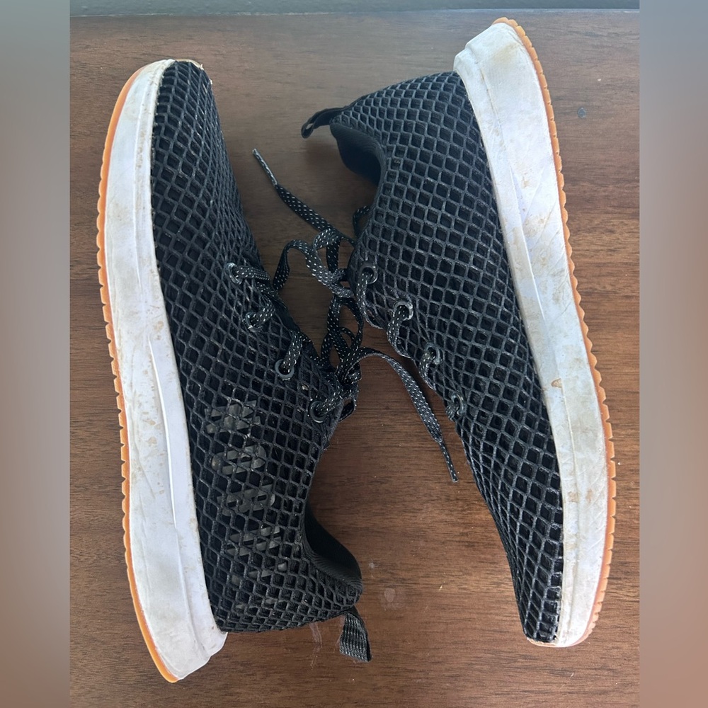 NOBULL Black Mesh Sneakers with White Sole